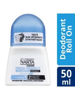 Narta Roll-On Fresh Perfect 48H pour Homme Anti-Transpirant